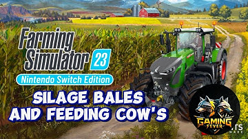 How To Feed Cows in Farming Simulator 23? Easy Method fs23 Tutorial