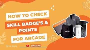 🚀 How to Check Skill badges || How to check arcade points || #qwiklabs || @quick_lab  ||  #arcade