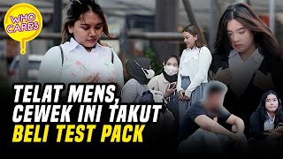 AKIBAT PERGAULAN BEBAS, CEWEK INI HARUS BELI TEST PACK | SOCIAL EXPERIMENT