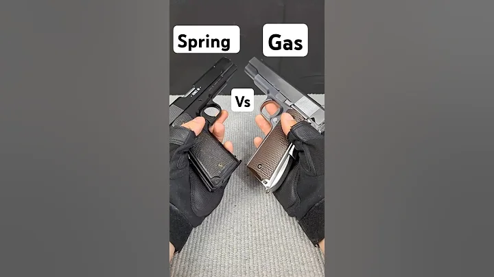 Colt 1911 Difference Gas vs Spring Airsoft