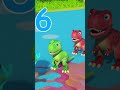 10 Dinosaurs Dancing! #shorts