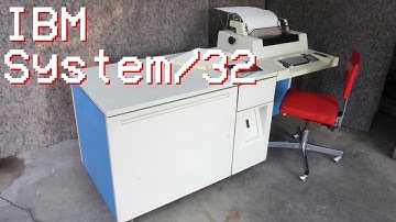 IBM System/32 - The Arrival and Assembly