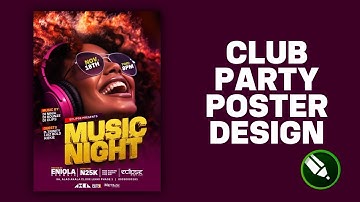 How to Create a Stunning Club Party Flyer in CorelDRAW