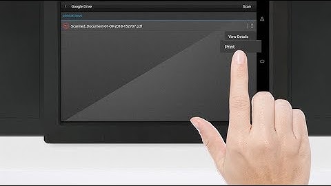 Lexmark Cloud Connector—Printing a file