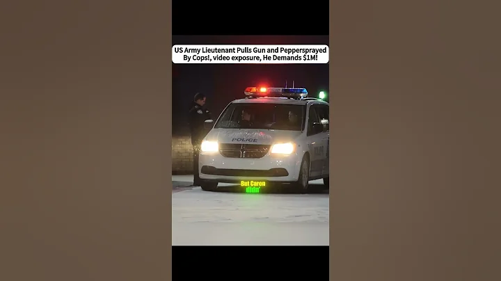 Prat 1: US Army Lieutenant Pulls Gun and Pepper sprayed By Cops! #shorts #police #cops #bodycam