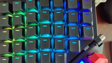 Moonlander Keyboard Lighting
