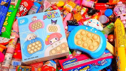 Satisfying with Unboxing & Review of Fast Push Pop It Game Electronic Fidget Toy ASMR