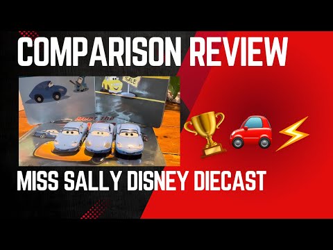 Comparing Disney Cars Diecast Sally Variants🚙 Individual, Training Day & Cruzin’ in Radiator Springs