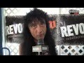 ANTHRAX's Joey Belladonna Backstage at Rockstar Mayhem 2012