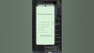 Random Password Generator Flutter | Neumorphic Design #flutter #password #flutterapp