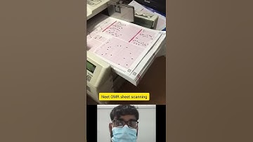 Neet OMR sheet scanning process 😍#viral #shorts