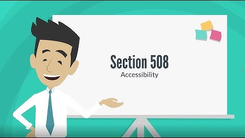 Introduction to Section 508