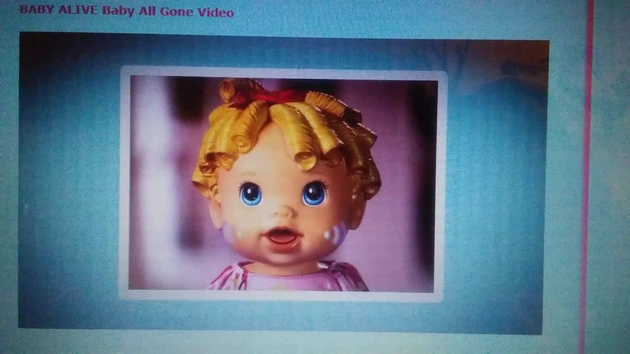 Baby alive baby all gone commercial 2009 YouTube