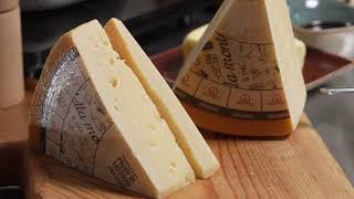 Riso, Asiago 34 mesi, vincotto, ricotta affumicata e lampascioni di Chef Antonio Scalera