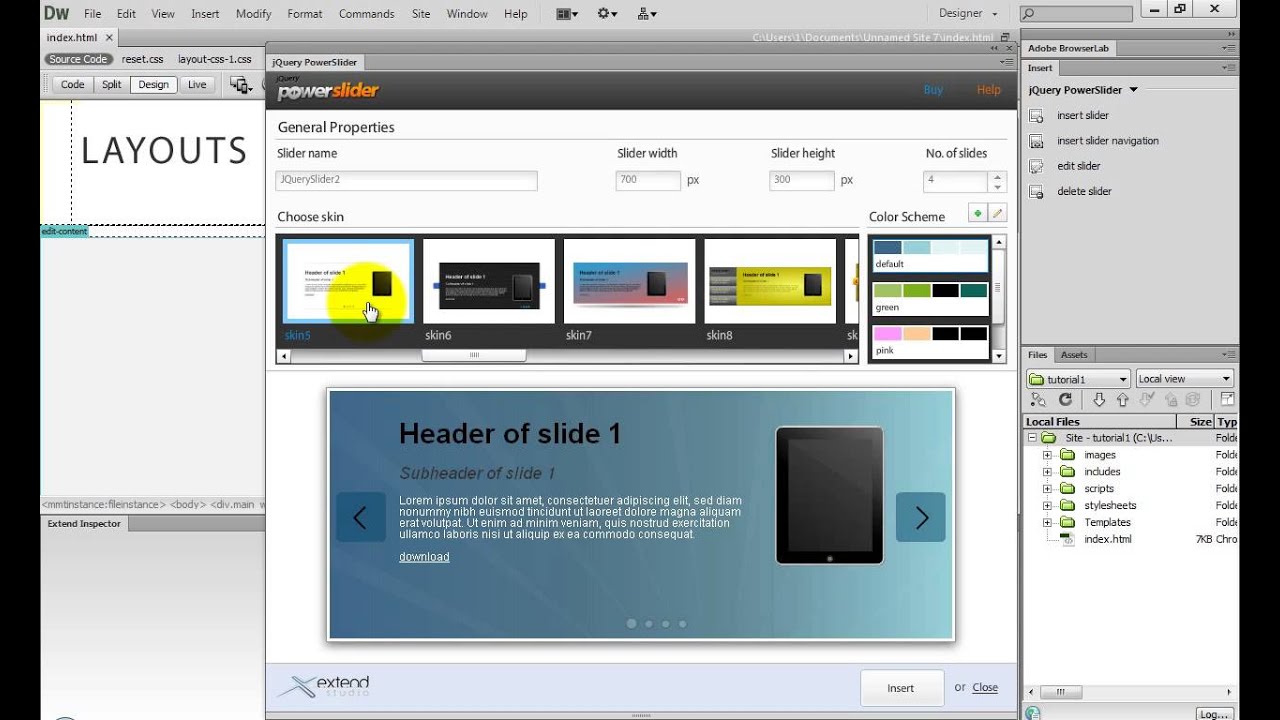 How to build site pages with Extend Studio extensions YouTube