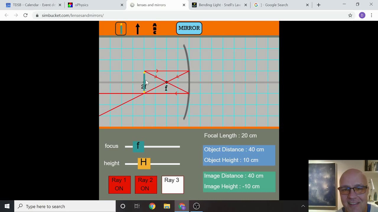 Optics Lesson 3 Ray Diagrams for Mirrors and Lenses YouTube