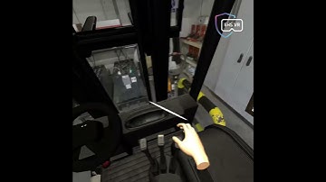 Forklift hand tracking on Oculus Quest - EHS VR
