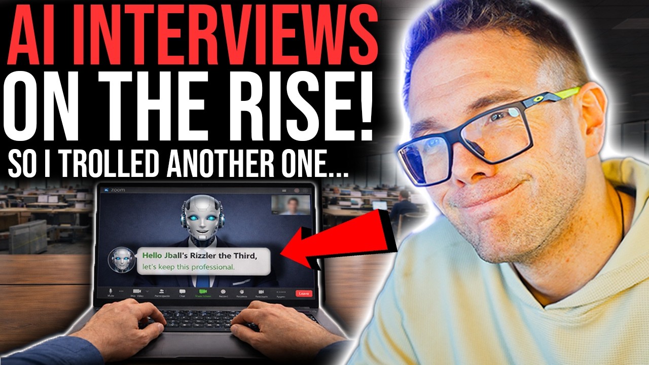 AI INTERVIEWS ON THE RISE! SO I TROLLED ANOTHER ONE...