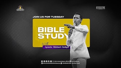 BIBLE STUDY | FOUNDATIONAL DOCTRINES FOR VICTORIOUS LIVING | 10.01.2023 | APOSTLE MICHAEL OROKPO
