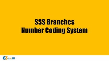 SSS Branches Number Coding