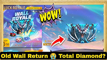 FF NEW WALL ROYALE EVENT FREE FIRE | GLOO WALL SKIN EVENT SPIN | FREE FIRE GLOO ROYALE EVENT TODAY