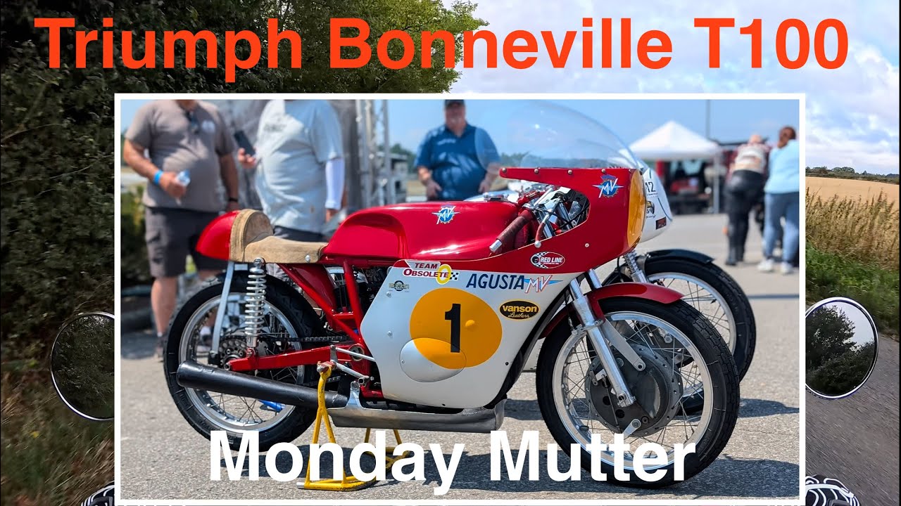 Triumph Bonneville T100 Damp Monday Mutter | I get free advice, T100 Cylinder Hole & RE Stuck Speedo