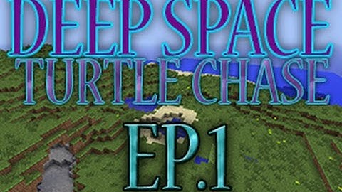 Minecraft Adventure Maps - Deep Space Turtle Chase Episode 1