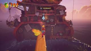 Crash Bandicoot 4: All BOXES and HIDDEN GEMS - Salty Wharf