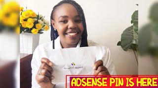 MY ADSENSE PIN ARRIVED IN LESS THAN 18 DAYS IN KENYA#kenya  #adsense #monetization #youtube