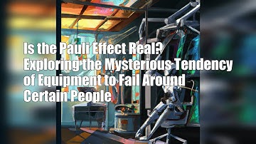 Is the Pauli Effect Real?