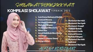 SHOLAWAT PENYEJUK HATI - ALFINA NINDIYANI - LAW KANA BAINANAL HABIB FULL ALBUM TERBAIK 2023