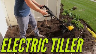 Eveage Electric Garden Tiller