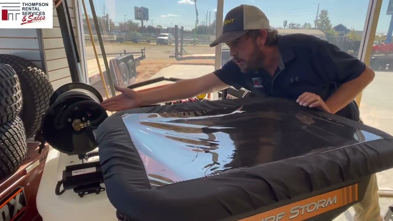 SCAG Turf Storm Spreader / Sprayer Highlight Video - Thompson Rentals & Sales