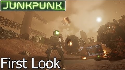 Build Craft Salvage Factory Management!!  |  Junkpunk Gameplay  |  First Look