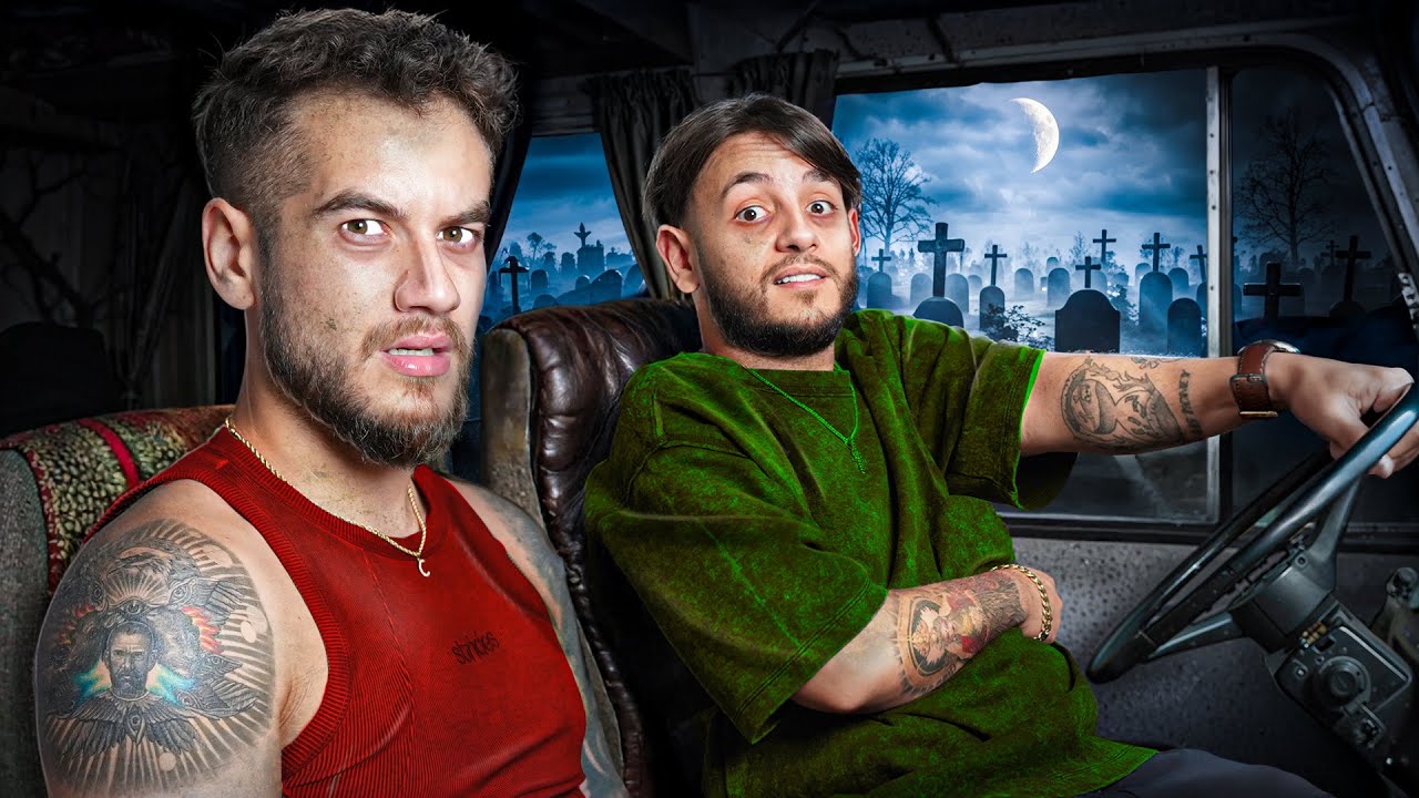 O Noapte In Cimitir Cu Rulota ! cu Johny Romano (Cazari Periculoase: Ep.3)