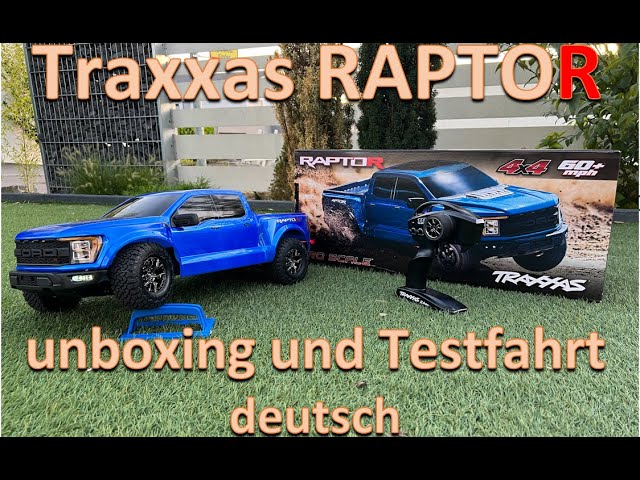 TRX101076-4BLUE Traxxas Ford F-150 Raptor-R 4WD VXL3S RTR 1:10 Short Course Pickup  Truck blau Brushless ohne Akku/Lader