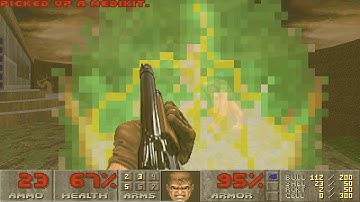 Doom 2 Unleashed Map02 UV Max in 2m44s by Memfis