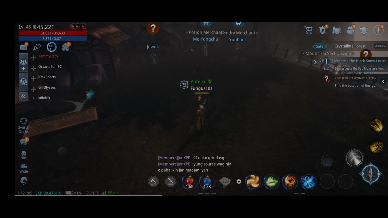 Mir4: Find Location Of Energy