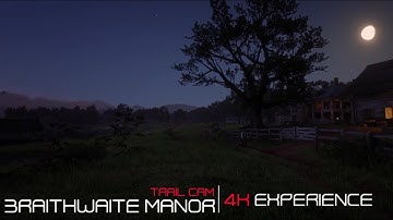 Red Dead 2 Ambience (Braithwaite Manor Trail) 4K Experience