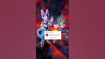 Gohan vs Beerus 🔥 | Power of the Gods Clash ⚡ #dbsedit