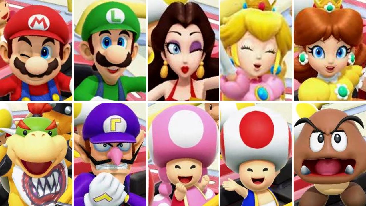 Super Mario Party Jamboree TV - All Victory Celebrations (Carnival Coaster)