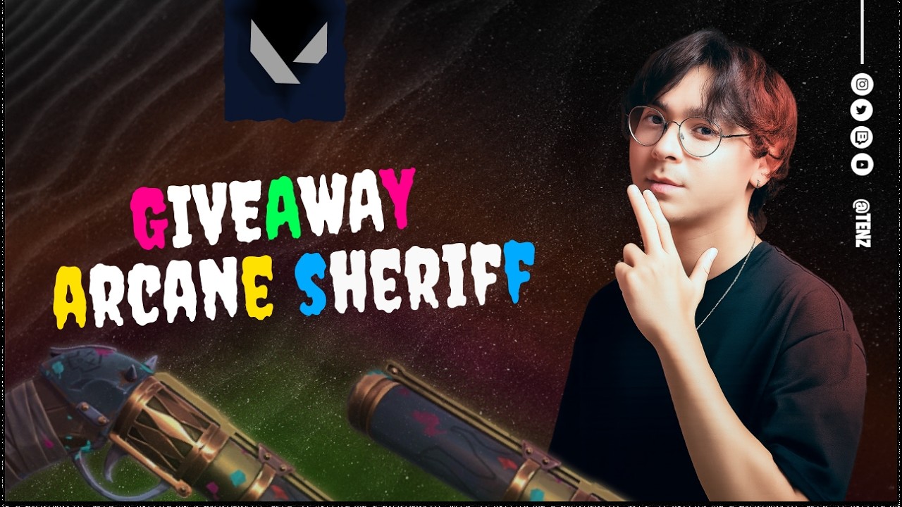 TenZ: Get your Arcane Sheriff right now! Streaming with subs in Valorant!