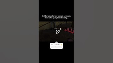 Rust Console when the teamate noticed the clans base decaying…#shorts #rust #rustconsole