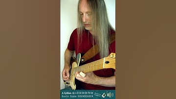Melodic Minor Modes Soundcheck: A Lydian #5 🎸🔊🔥 Exotic Guitar Scales [Alt Take 3] #shorts