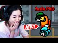 i pretended i was AFK as the IMPOSTOR... ft. DisguisedToast, Valkyrae, Sykkuno