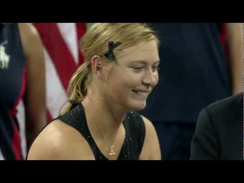 видео: Maria Sharapova 2006 US Open Trophy