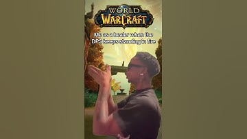Me as a healer when the DPS keeps standing in fire #worldofwarcraft #warcraft #mmo #mmorpg #gaming
