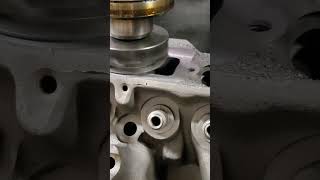 Mopar 360 Head Exhaust Resurface  LittleRedExpress