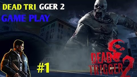 Dead Trigger 2: Zombie Game" is a popular first-person shooter video💯#gamingvideos 💯🤯