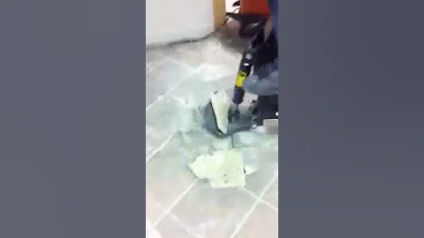 Tile Removal with 5700 ride on